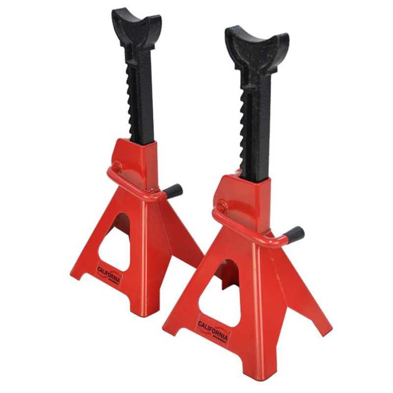 Torreta Para Auto 6 Toneladas Set Con 2 Piezas California Machinery CALJIN-00070