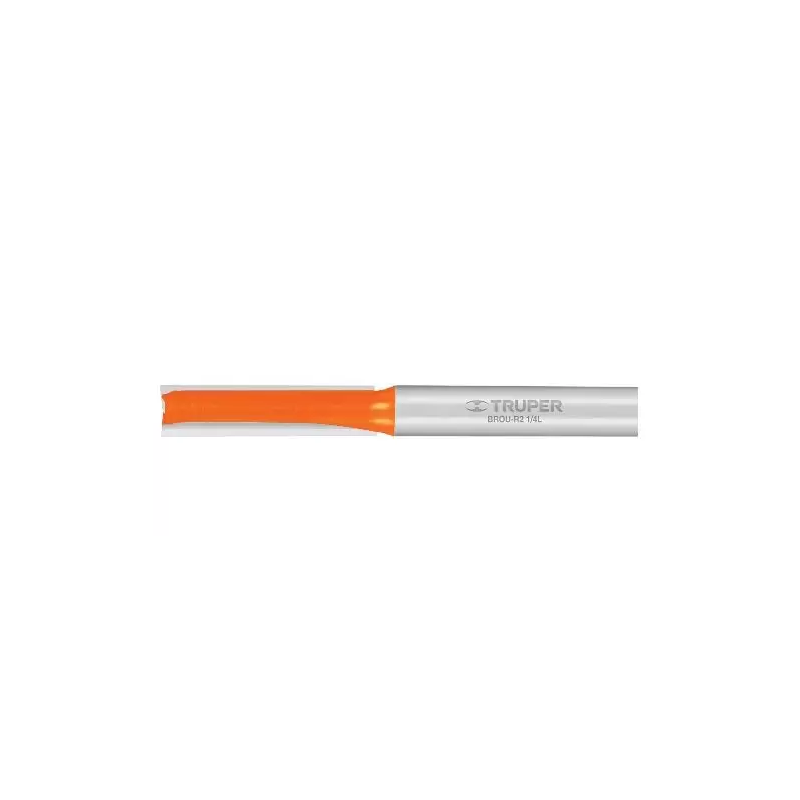 Broca para router, recta 2 filos, 3/8' TRUPER TRUP-11455