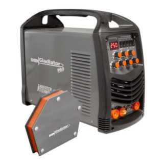 Soldadora Electrodo, Tig 250 A 12" 220 V + 2 Escuadras Mag SYN-ITE82501-D2