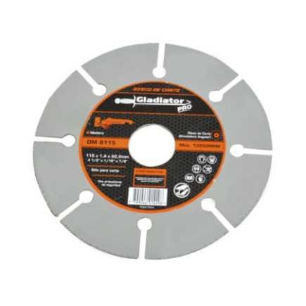 Disco de Corte para Madera 4-1/2" Gladiator DM8115