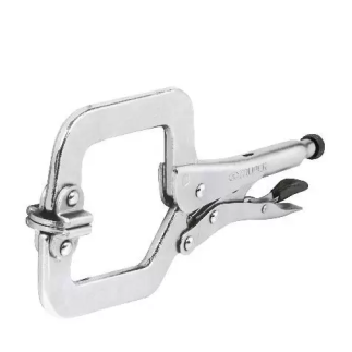 Pinza de presión, tipo 'C' de 18', con mordaza autoajustable TRUPER TRUP-17415