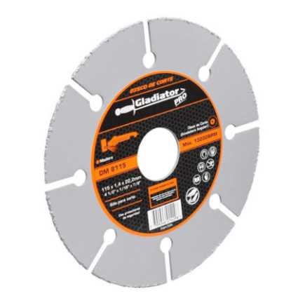 Disco de Corte para Madera 4-1/2" Gladiator DM8115