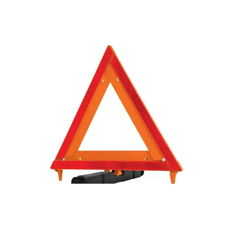 Triángulo de seguridad, de plástico, 43.5 cm 10942