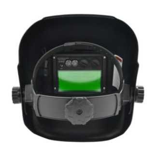 Careta Electronica Para Soldar Flaming Skull