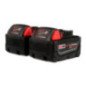 Baterias 18 V 3 Ah HIGH OUTPUT set 2 piezas M18 Milwaukee 48-11-1837