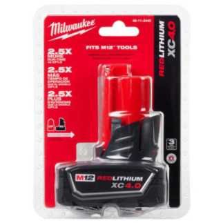 Bateria M12 Redlithium Xc 4.0 Capacidad Extendida Milwaukee 48112440