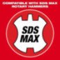 Broca Sds Max 7/8" 13" Milwaukee 48203944 1