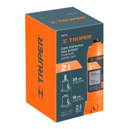 Gato De Botella 2 Toneladas Truper 14810