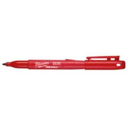 Marcador líquido Inkzall punta fina rojo MILWAUKEE 48223170