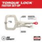 Pinzas de presión torque Lock mordaza C 11" tenaza girable MILWAUKEE 48223521