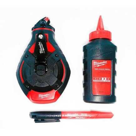 Carrete Con Linea De Tiza Negra Milwaukee 48223986 1