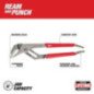 Pinzas mordaza recta 10" MILWAUKEE 48226310