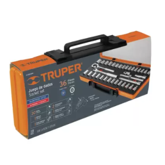 Autocle Cuadro 3/8" 36 Piezas Truper 13955