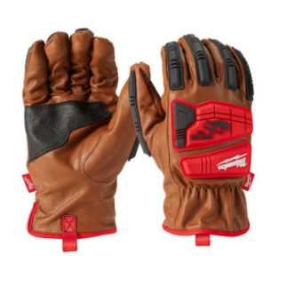 Guantes de trabajo antideslizantes piel de cabra M AMIL48228771