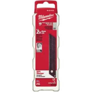 Navajas A Presión De 25 Mm 10 Piezas Milwaukee 48229125