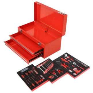 Caja de Herramientas Metalica con 88 pzs MIKELS CH-88