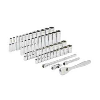 Llave Trinquete Y Dados De 1/4" (6.3Mm) Y 3/8 (9.5Mm)