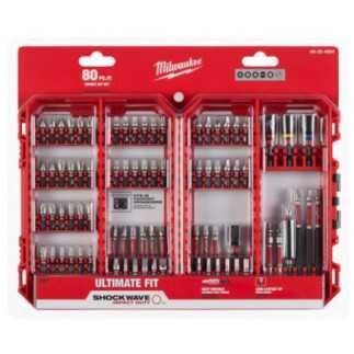 Juego de brocas para destornillador SHOCKWAVE Impact Duty de 80 AMIL48324094