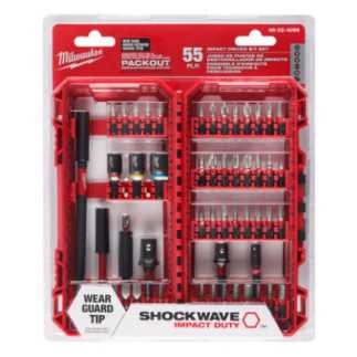 Puntas de Impacto Shockwave 55 piezas MILWAUKEE 48324096