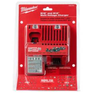 Cargador de Baterías 18 V y 12 V M18 M12 Milwaukee 48-59-1812
