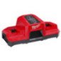 Cargador baterias M18 doble bahía Milwaukee 48591815