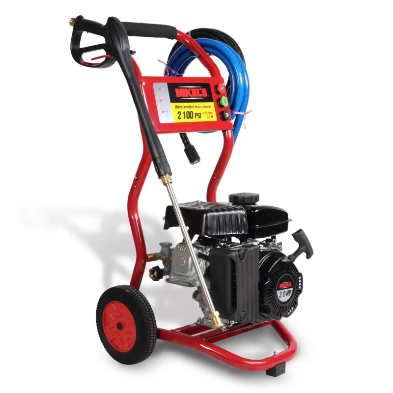 Hidrolavadora De Alta Presión Gasolina Motor 4 T 2,000 Psi  3 Hp MIKELS HAG-2100