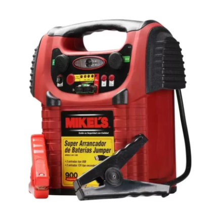 Arrancador De Baterías Jumper 900 Amp MIKELS BAT-120R