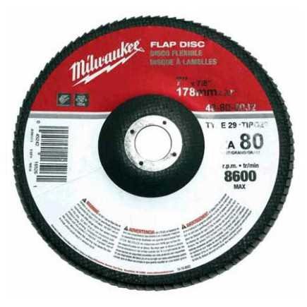 Disco Laminado Polifan 7" X 7/8" G60 Milwaukee 48808031