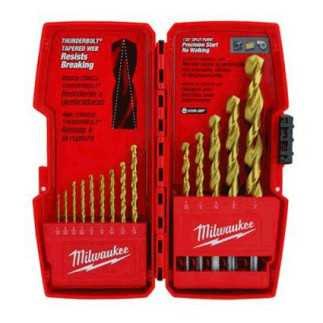 Brocas Juego De 14 Piezas De Titanium Milwaukee 48-89-0011