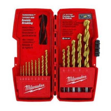 Brocas Juego De 14 Piezas De Titanium Milwaukee 48-89-0011