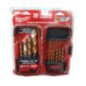 Brocas De Titanio 20 Piezas Milwaukee 48-89-1105 Brocas De Titanio 20 Piezas Milwaukee 48-89-1105