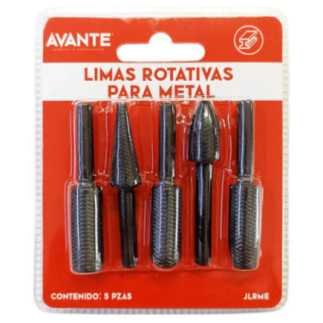 Limas Rotativas 5 Pzs Para Metal AVANTE JLRME