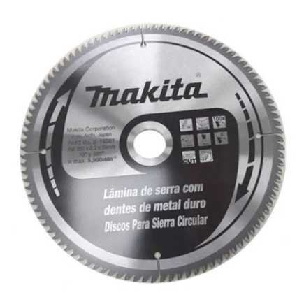 Disco Sierra Circular 10" X 1 3/16" X 100 Dientes Makita B19261 1