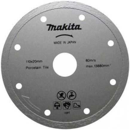 Disco De Diamante 4 3/8" Rin Continuo Para Porcelana Makita B22925 1