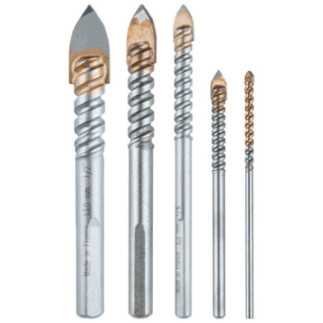 Jgo De Brocas P/Vidrio 1/8, 3/16, 1/4, 3/8, 1/2. MAKITA ACCESORIOS B68993