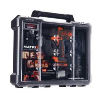 Taladro Matrix Kit 6 En 1 Multi Herramienta 6 Volts Black & Decker BDCDMT1206KITC