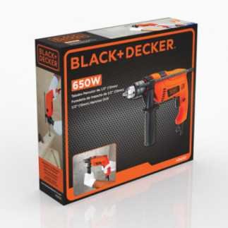 Rotomartillo 1/2" 650 W 0-3,000 rpm BLACK & DECKER HD650-B3