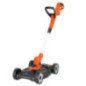 Podadora 12" 3 en 1 desbrozadora bordeadora 800 W 120 V BLACK & DECKER MTE912-B3