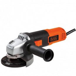 Esmeriladora Angular 4 1/2" 820 Watts Con Guantes Y Gafas Black & Decker BDG720K-B3 BDG720K-B3 BLACK AND DECKER