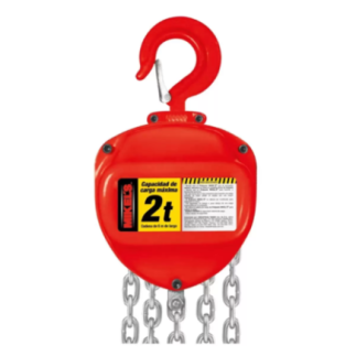 Polipasto Manual 2 T Cadena 6 Mts MIKELS PM-26