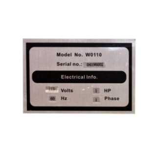 Canteadora 6" 1 HP 110 V California Machinery CALM0110W