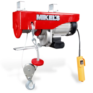 Polipasto Eléctrico 1 Ton Cable 12 M MIKELS PE-1000