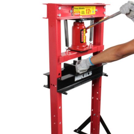 Prensa Hidráulica Con Gato Hidráulico 12 Ton MIKELS PH-12