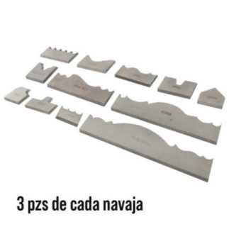 Navajas Para Cepillo Modulador