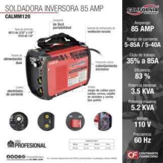 Soldadora Inversora 85 Amp 110 Volts