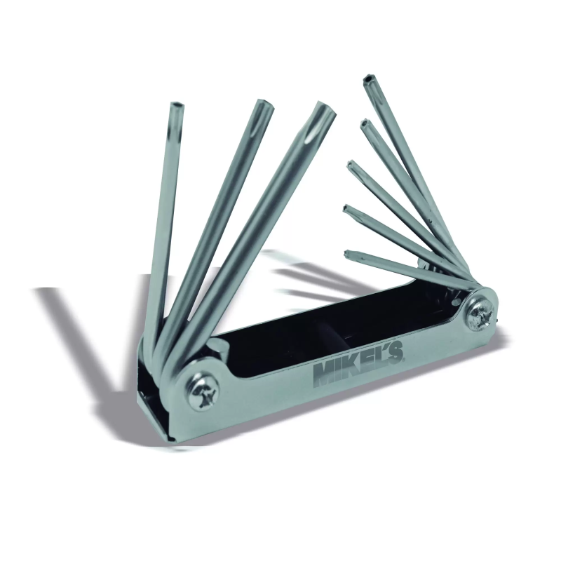 Llaves Torx, Tipo Navaja (8 Pzas) MIKELS JTN-8