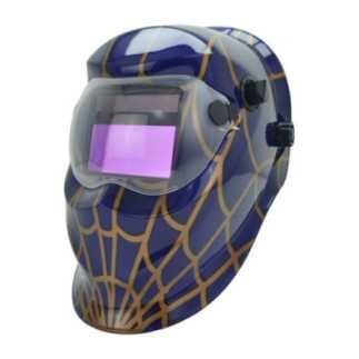 Careta Electronica Autosombra Spider Azul