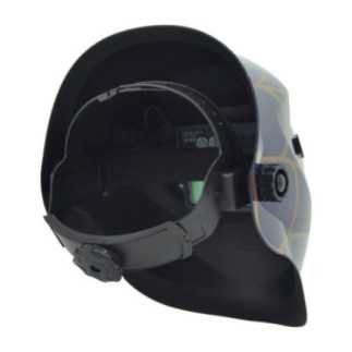 Careta Electronica Autosombra Spider Azul