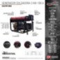 Generador Soldadora 2,000 W 190 A 220V California CALTW190A