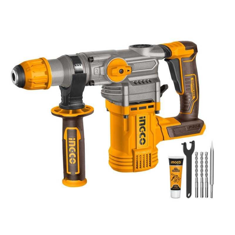 Rotomartillo SDS plus 28 mm 20 V INGCO CRHLI20288 Rotomartillo SDS plus 28 mm 20 V INGCO CRHLI20288
